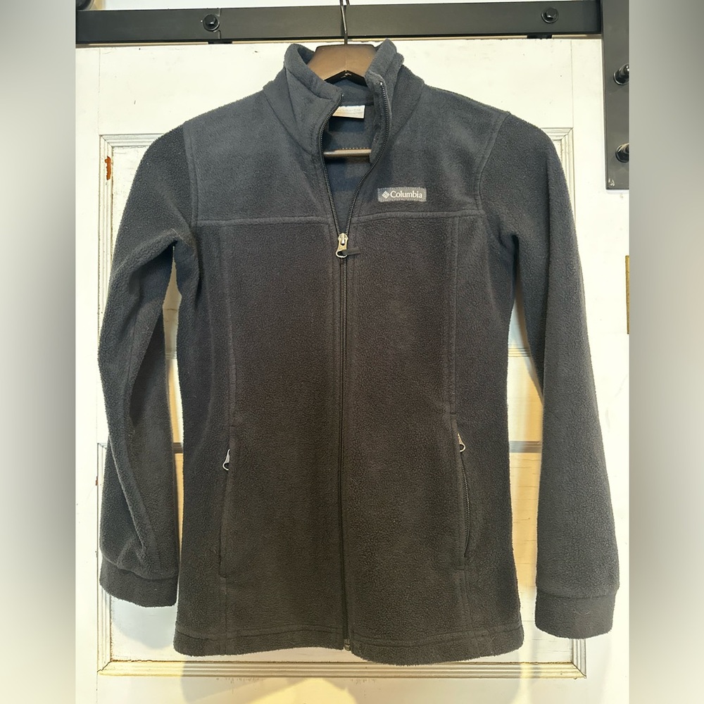 Youth Columbia Black Fleece Jacket